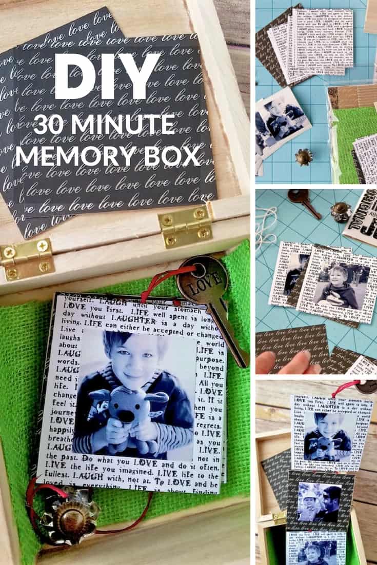 Make A DIY Memory Box In About 30 Minutes