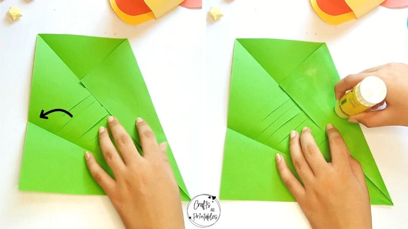 Moving Paper Fish Craft Tutorial Step by Step