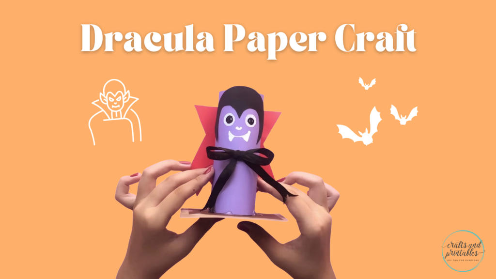 Youtube-Craft-Intro-Toilet-Paper-Roll-Dracula-CNP Easy Toilet Paper Roll Crafts Halloween Dracula Vampire