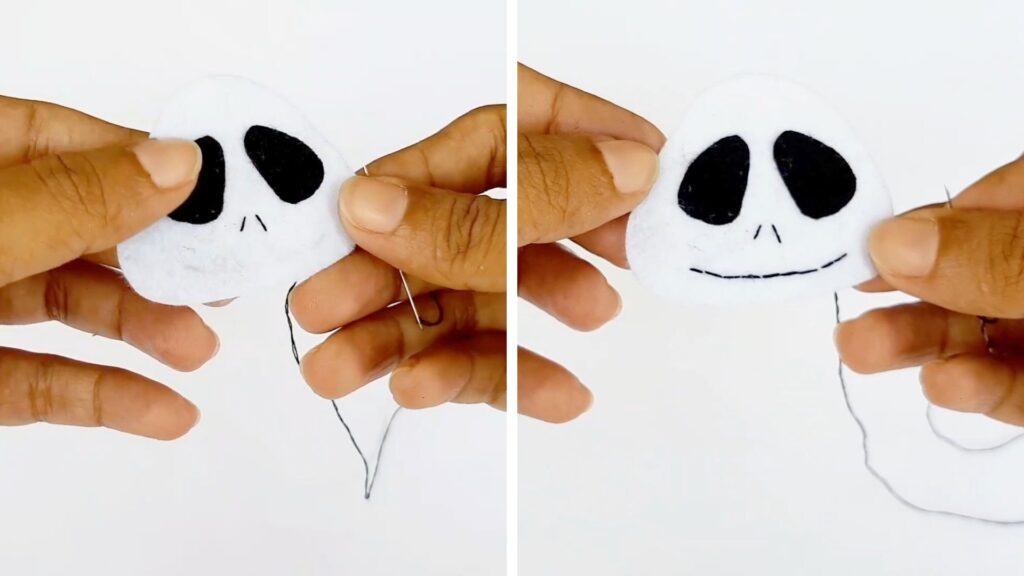 how to make a plushie jack skellington Nightmare Before Christmas: DIY Jack Skellington Felt Pattern (Free!) how to make a plushie jack skellington