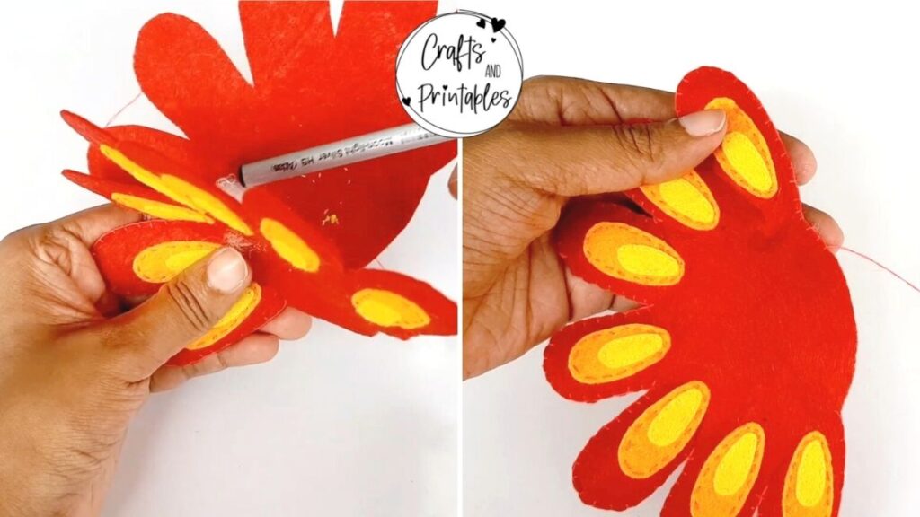 how to make a plushie turkey 4 Cute Thanksgiving Turkey Craft for Kids thanksgiving turkey craft felt plushie free pattern
