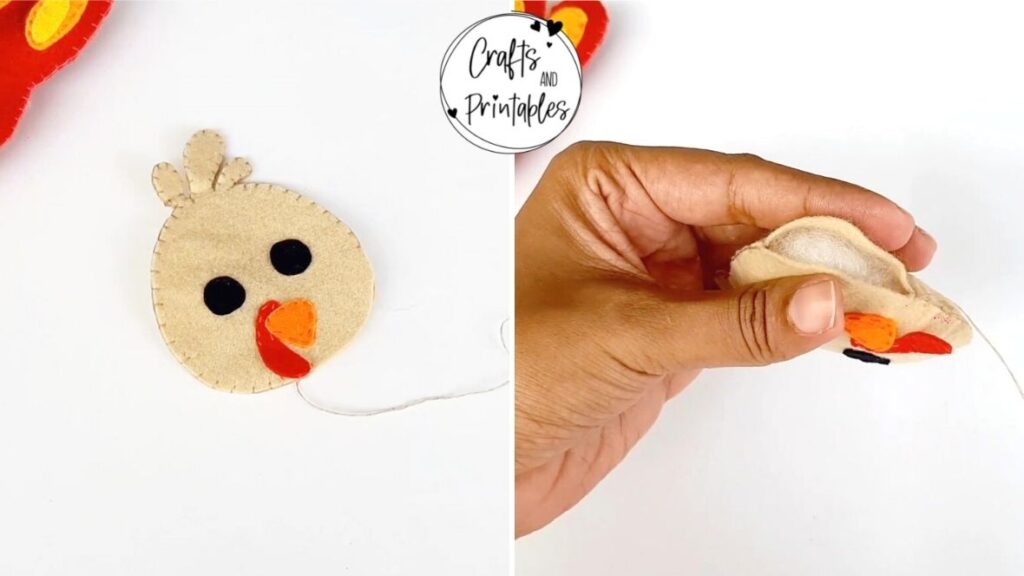 how to make a plushie turkey 6 Cute Thanksgiving Turkey Craft for Kids thanksgiving turkey craft felt plushie free pattern