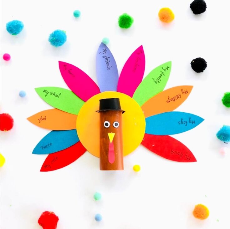 Thanksgiving Turkey Craft for kids