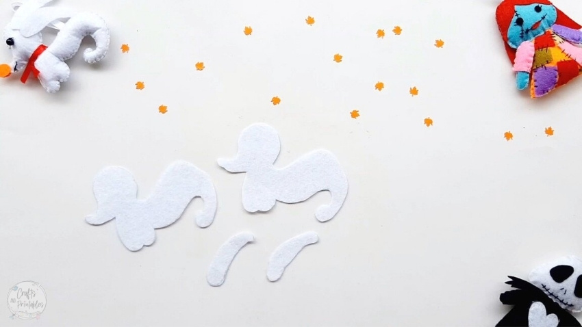 2 Nightmare Before Christmas Zero Ornament