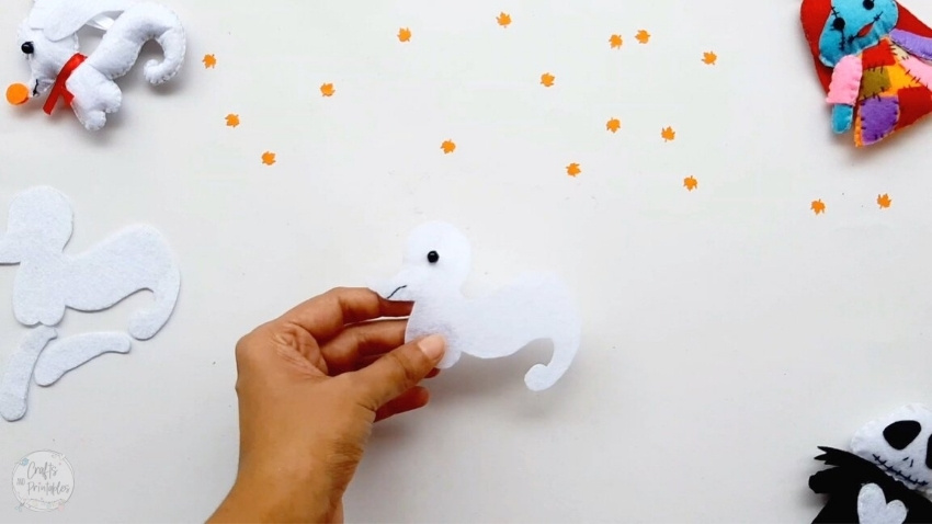 3 Nightmare Before Christmas Zero Ornament