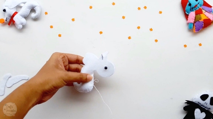 5 Nightmare Before Christmas Zero Ornament