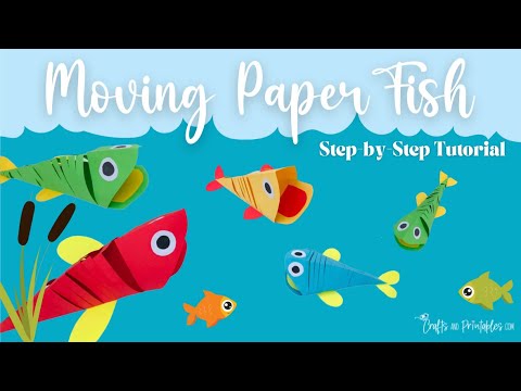 How to make a moving papercraft