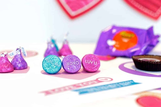Free Printable Kiss Chocolate Valentines