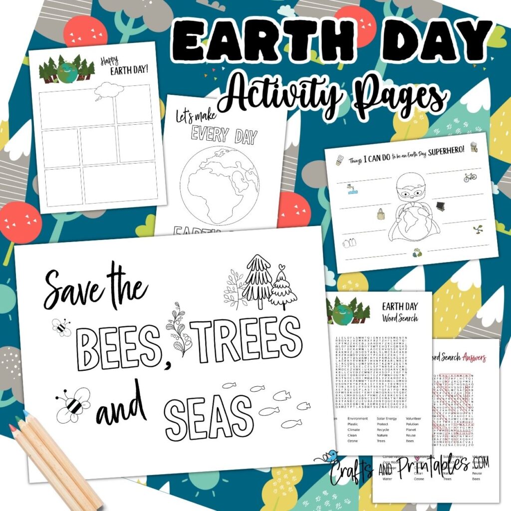 Earth Day Printable Activities p sqj -