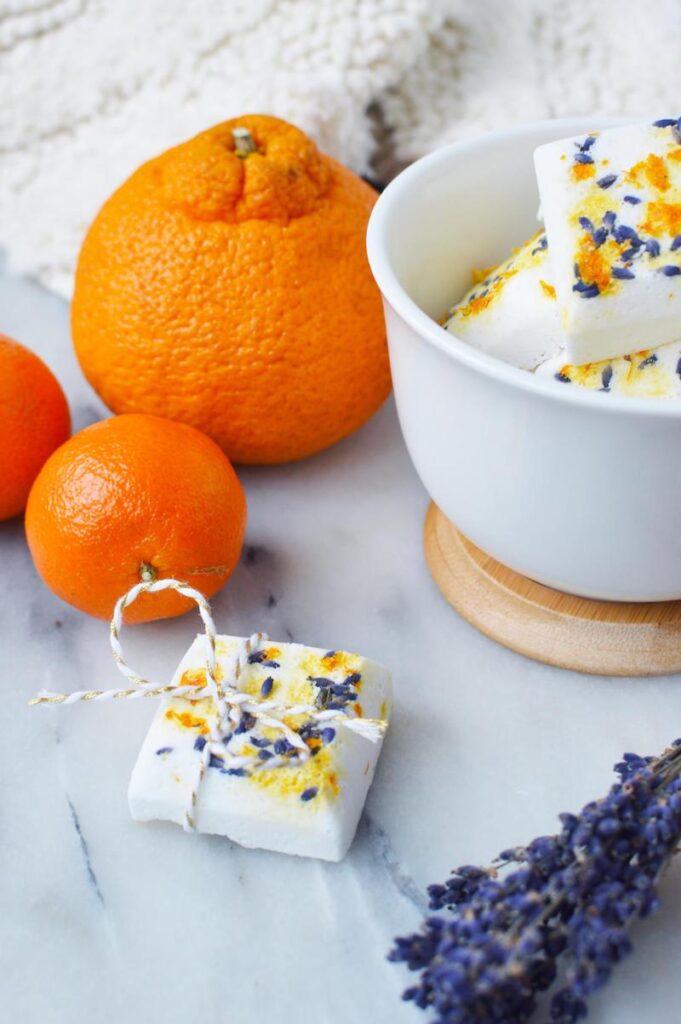 DIY Bath Bombs for cold -