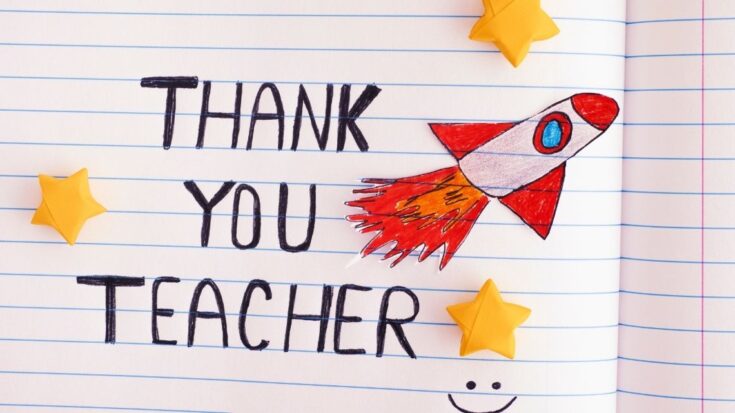 teacher thank you cards Happy Teacher Appreciation Week 2022: May 2-6